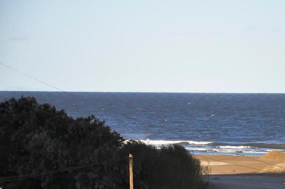 Vista de la playa desde el hotel de Hotel Don Severo